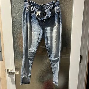 Miss Me Stylish Light Blue Jeans